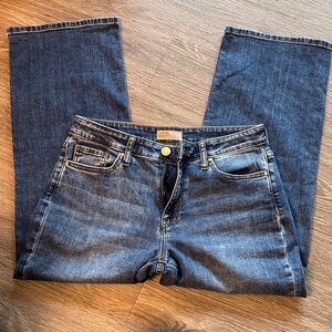 KUT from the kloth Classic Dark Blue Women's high rise Jeans. Stretchy. Size 8.